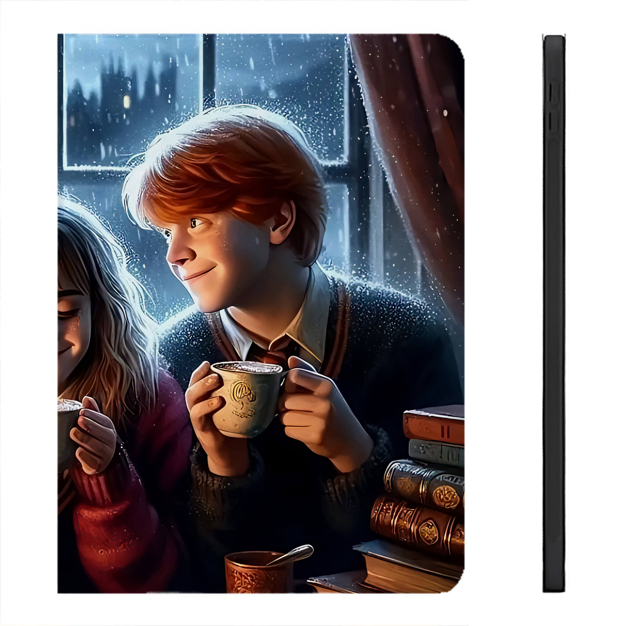 （画像用） Harry Potter ハリー・ポッターシリーズ IPadケース ペンホルダー付き ブックスタイルデザイン